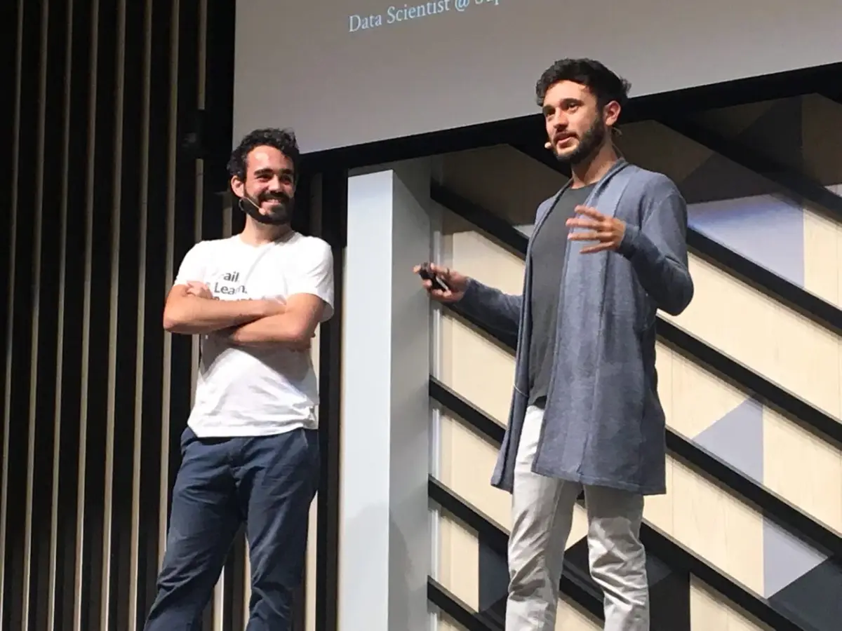 DataBeers Madrid talk at Google Campus Madrid